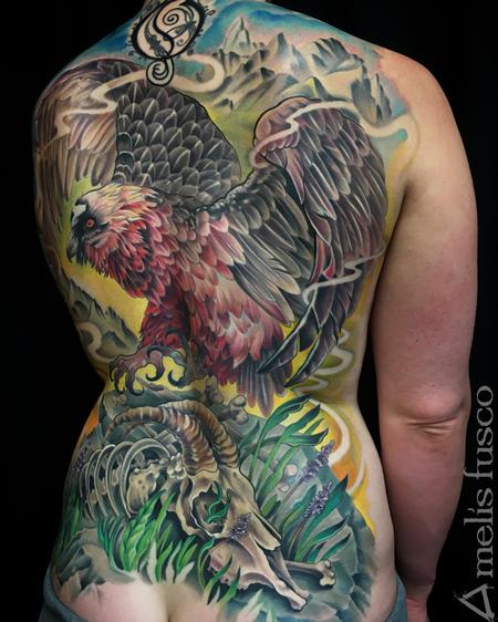 Melissa Fusco - Bone eating Vulture